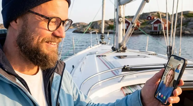 Video Assistance: Let's Check the Boat Together